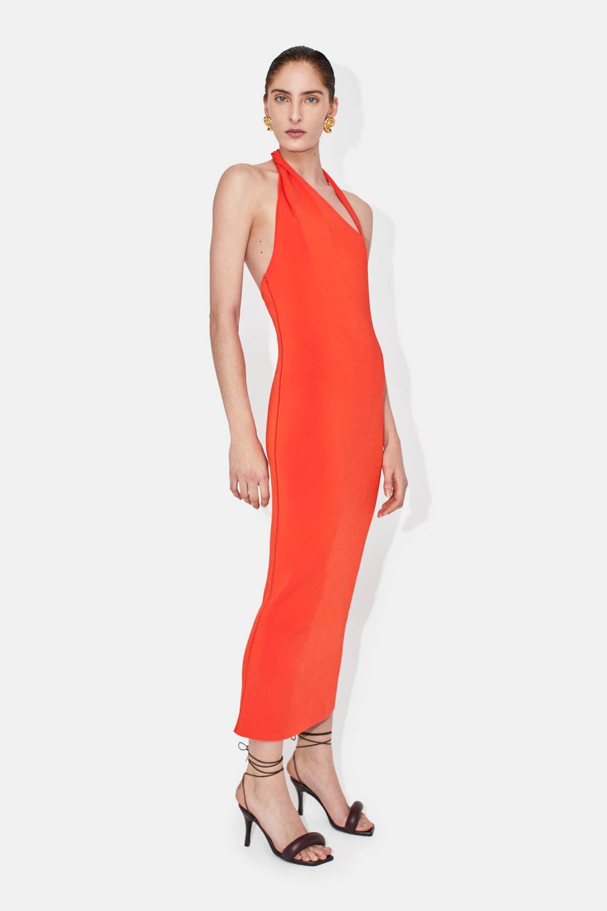 Artemis Dress - Coral