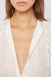 Blouse Arthur à manches longues - Black