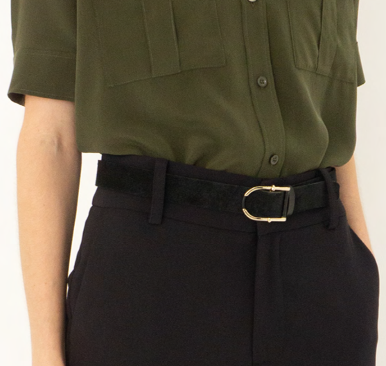 SIMPLE ART DECO BELTBLACK