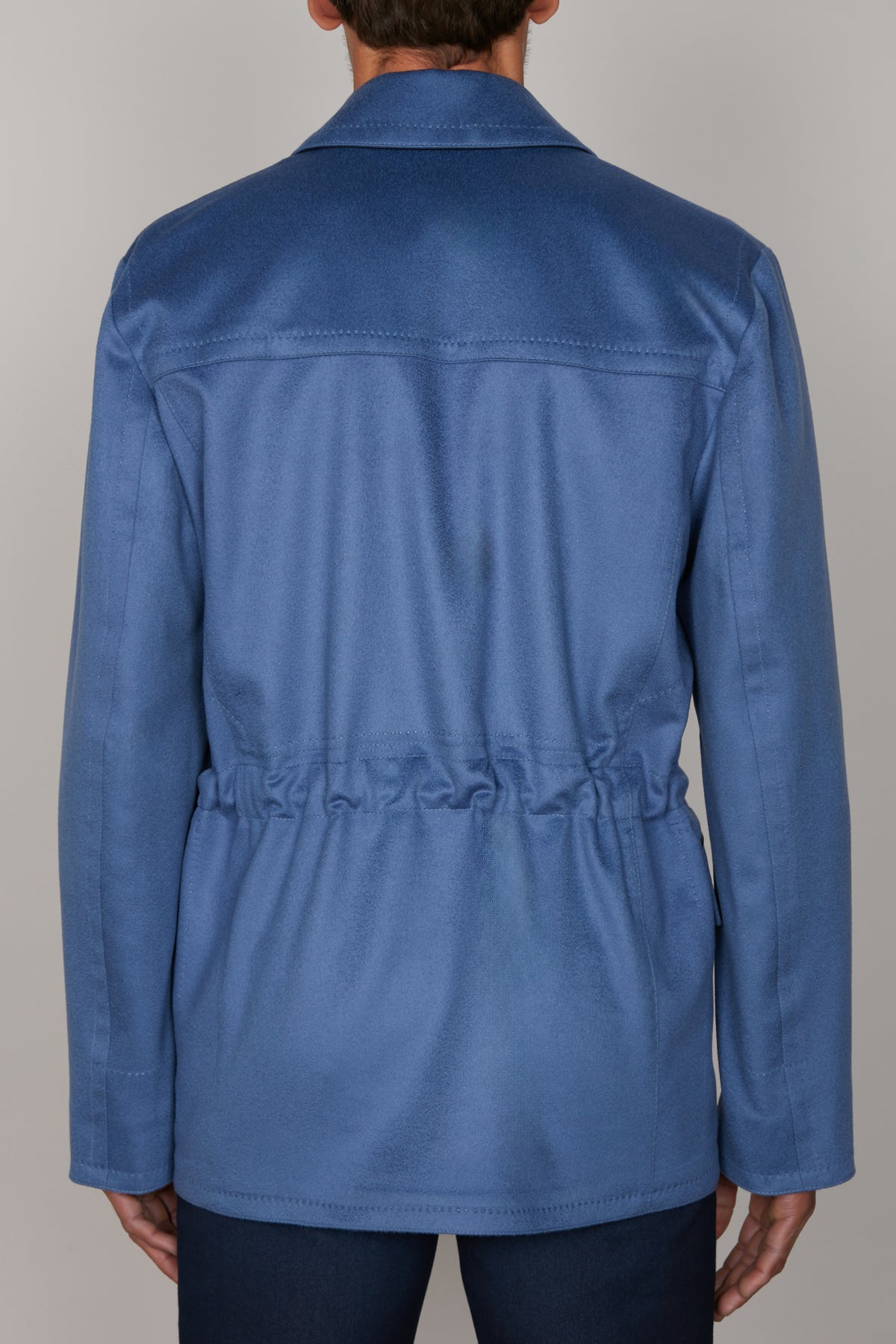 Veste zippée à détails constrastés - Pale Blue Onyx