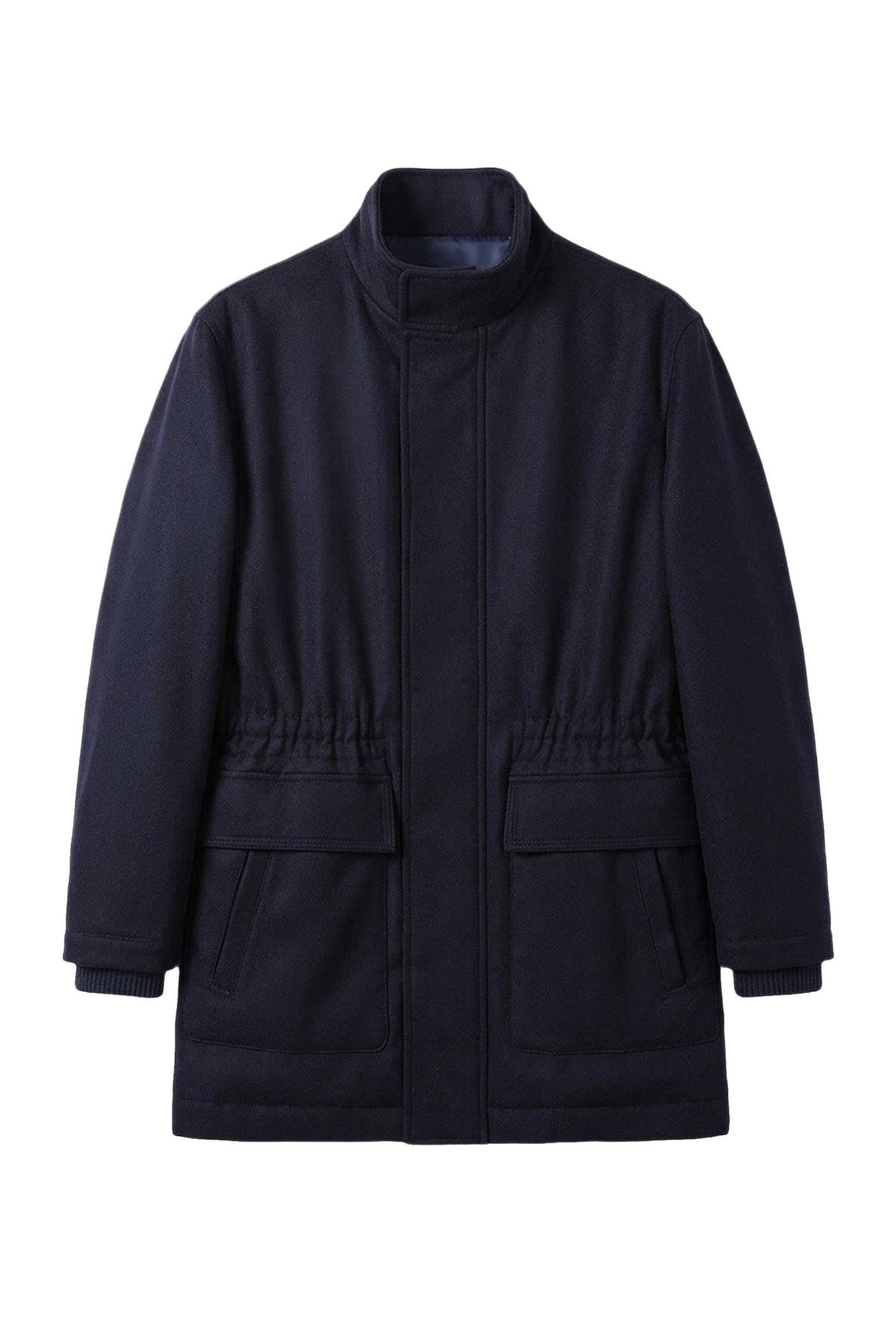 Veste Field ajustée en cachemire - Blue Navy
