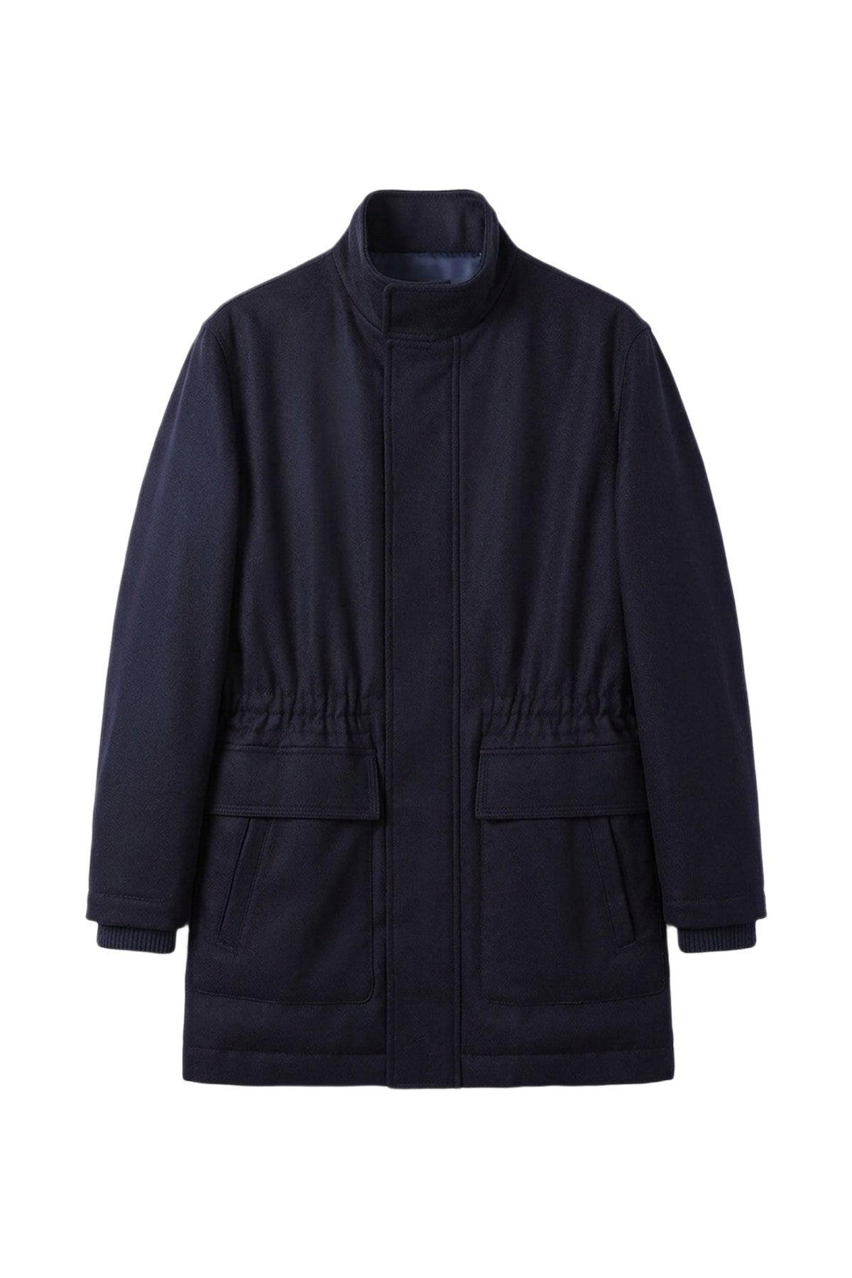 Veste Field ajustée en cachemire - Blue Navy