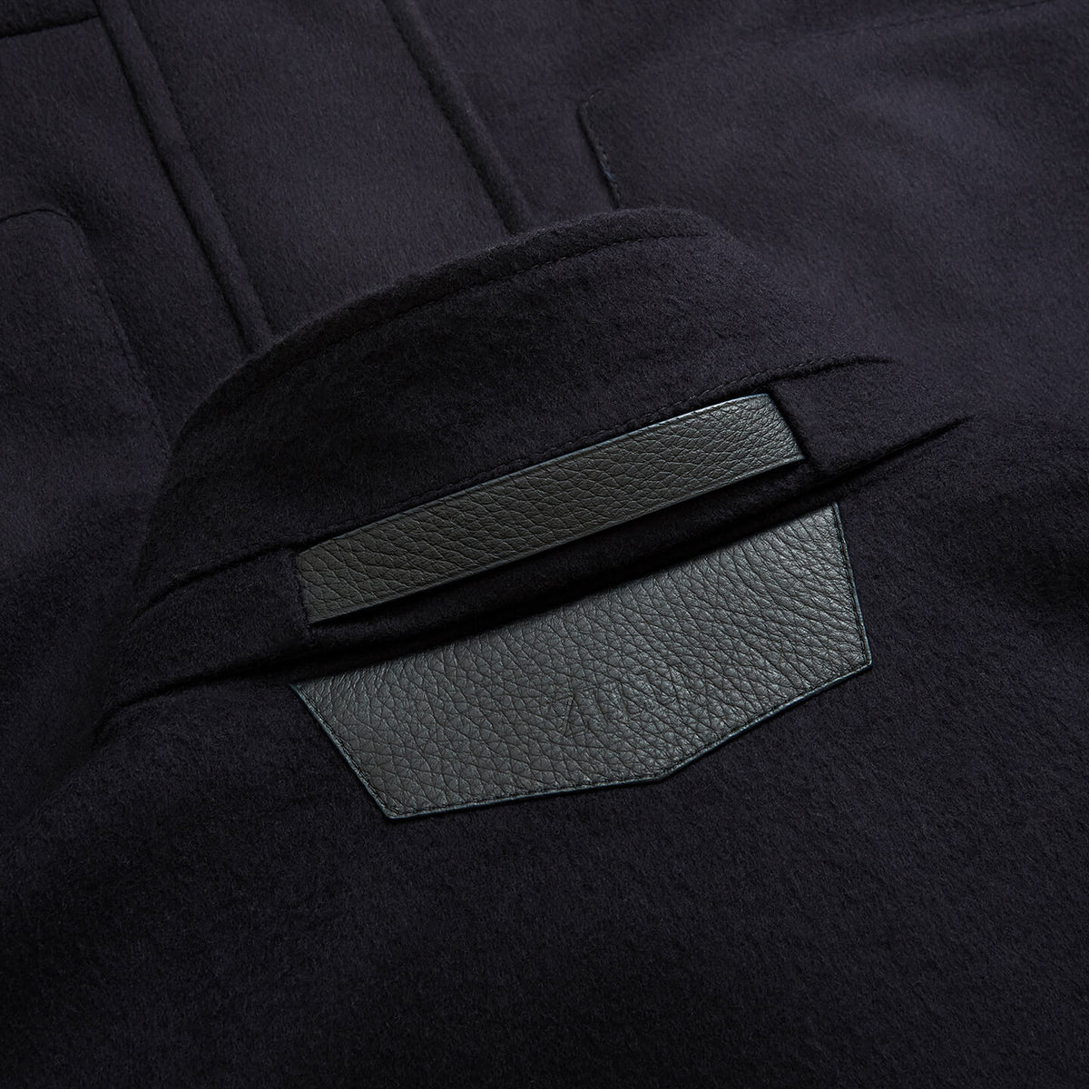 Veste Field ajustée en cachemire - Blue Navy