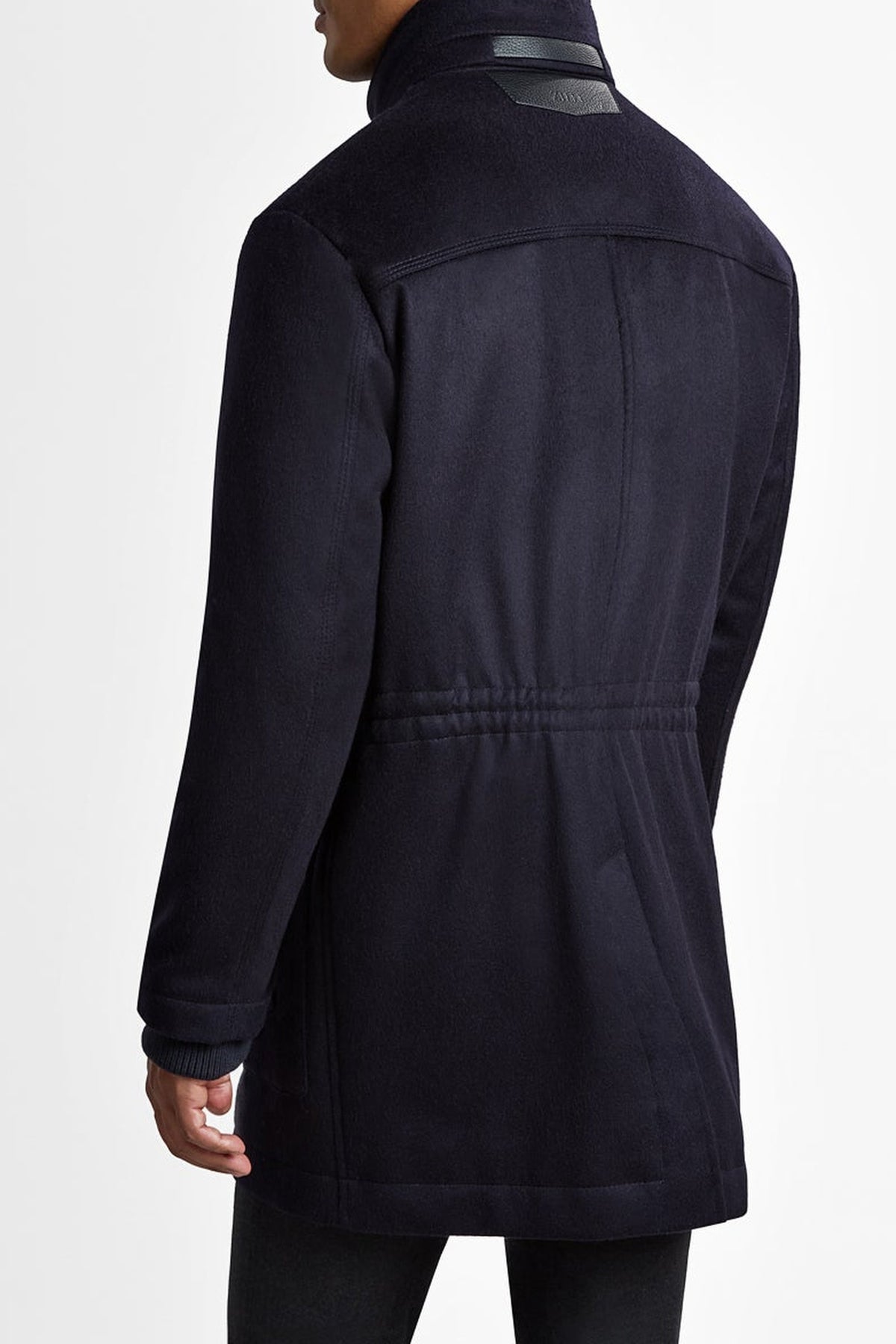 Veste Field ajustée en cachemire - Blue Navy