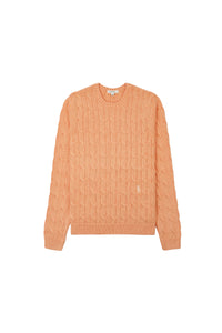 Sweatshirt tricoté en maille - Grapefruit