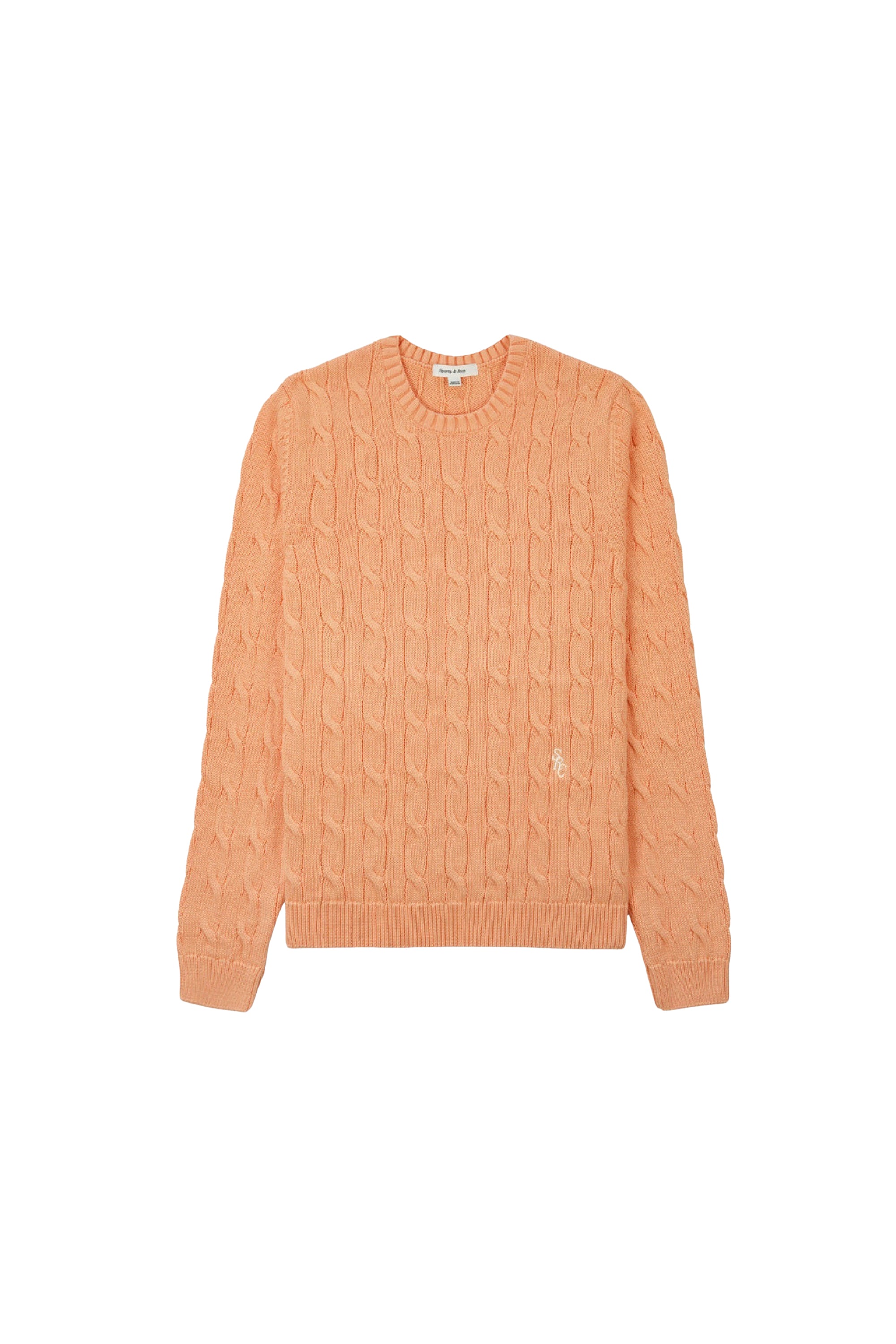 Sweatshirt tricoté en maille - Grapefruit