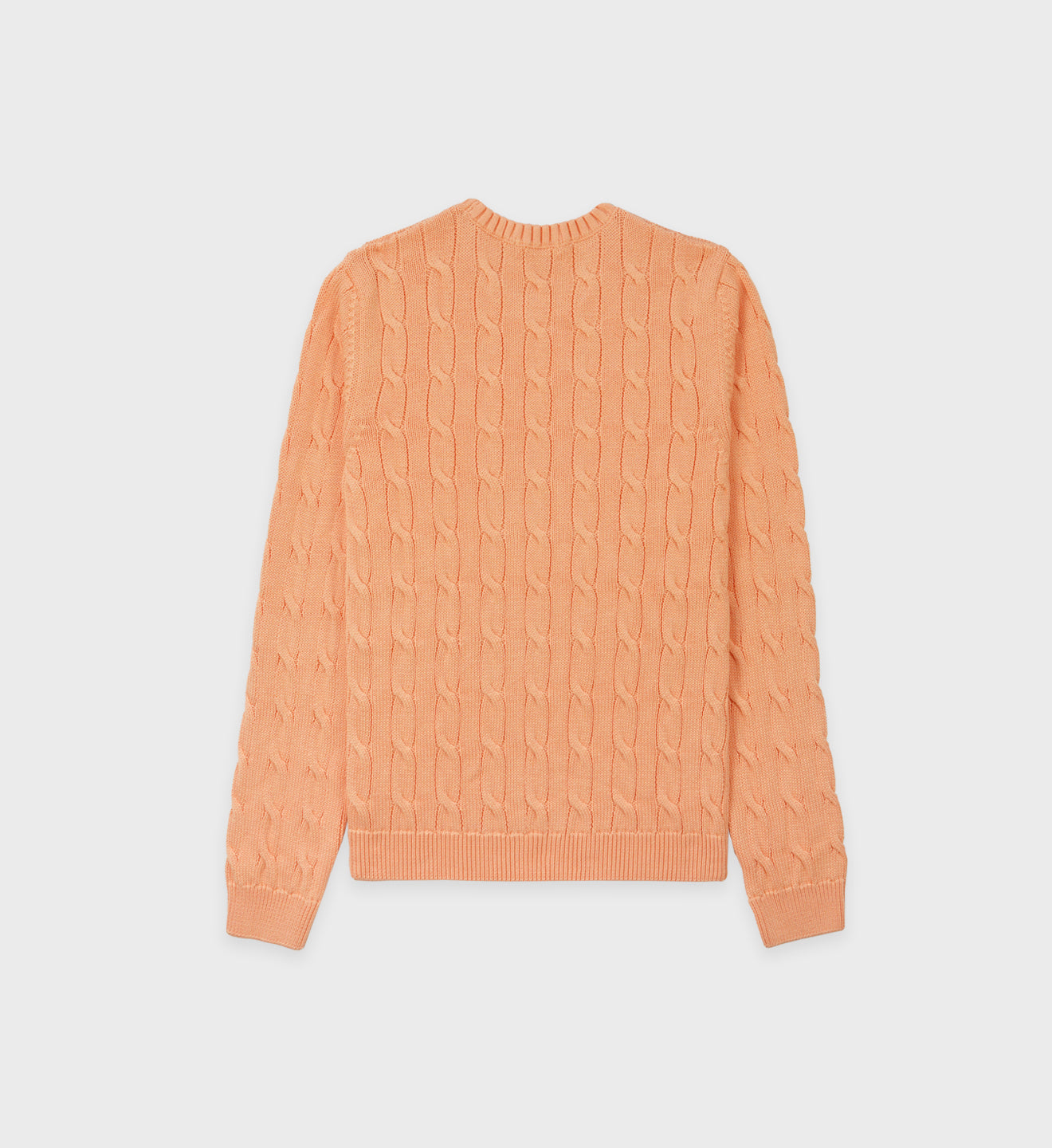 Sweatshirt tricoté en maille - Grapefruit