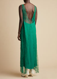 Ash dress - Emerald