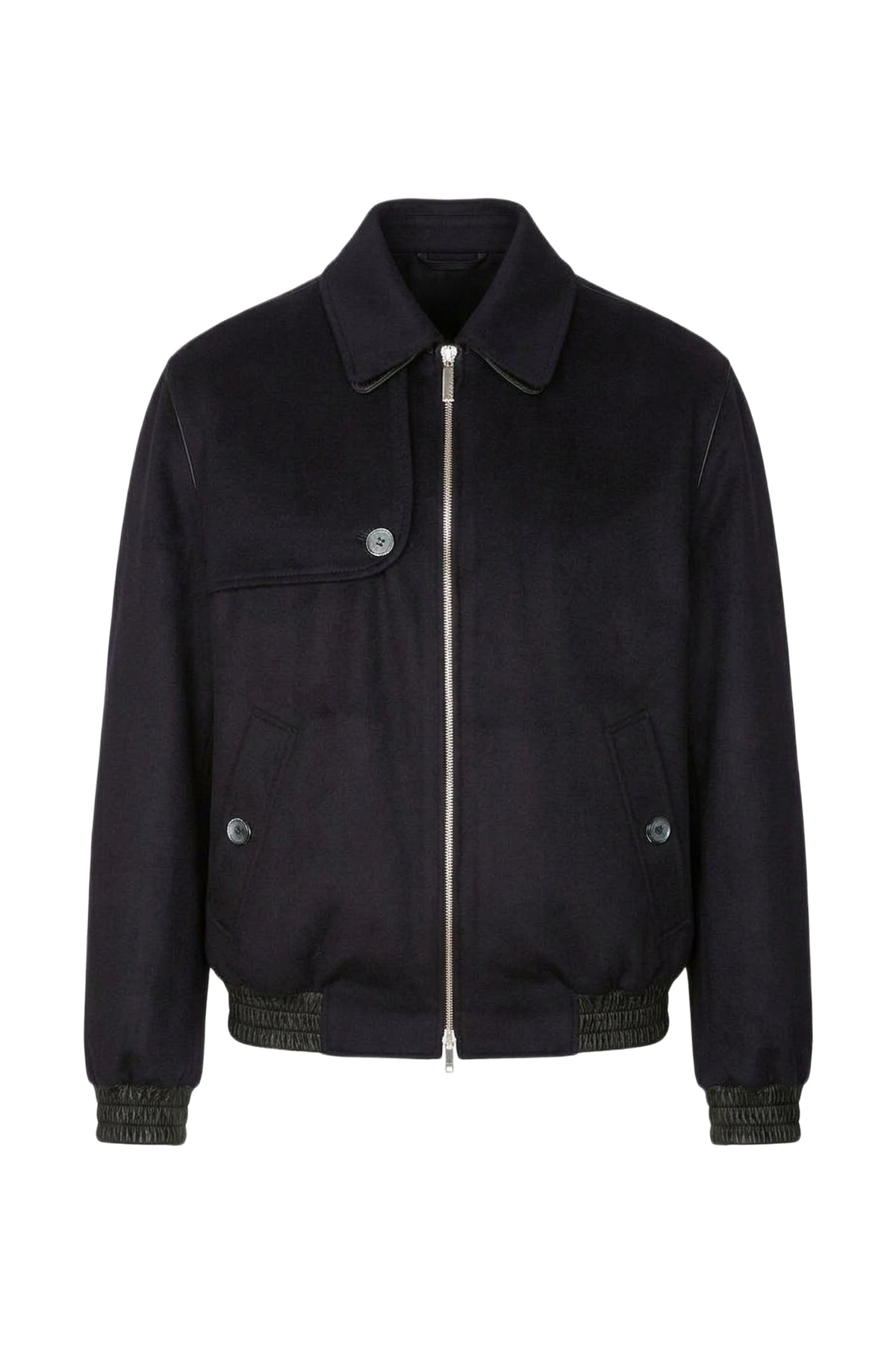 Blouson en cachemire - Blue Navy