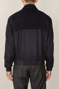Blouson en cachemire - Blue Navy
