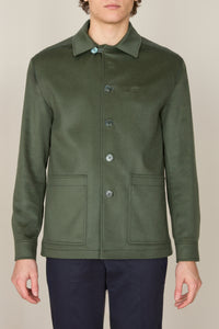 Surchemise en cachemire - Dark Sage