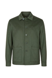 Surchemise en cachemire - Dark Sage
