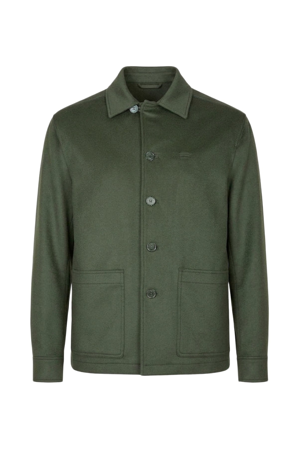 Surchemise en cachemire - Dark Sage