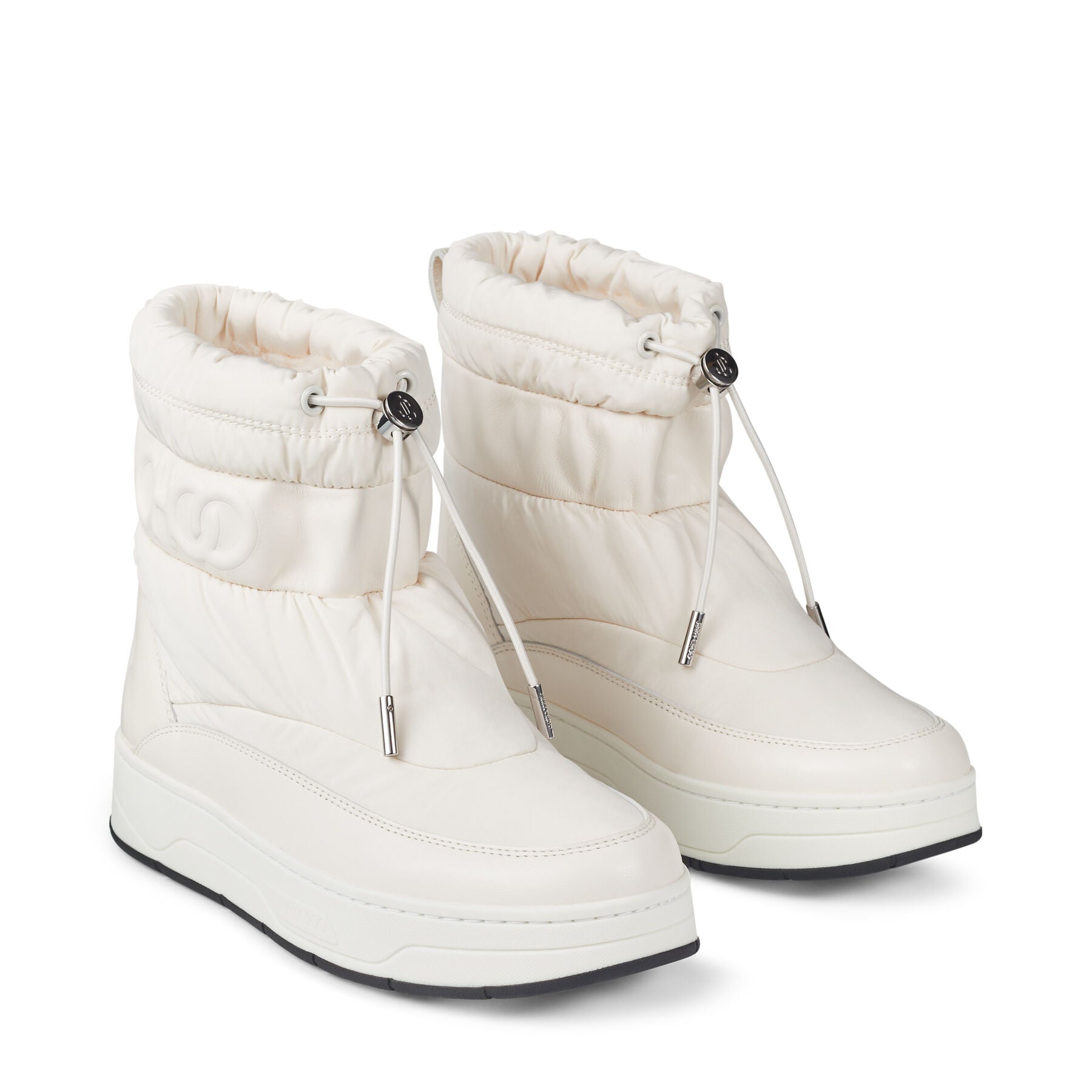 Bottines Askel en nylon et cuir - Milk
