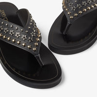 ZNO STOCK 0 DJV 1/1 ST 100% Prix 150 / Reco 170 BLACK/GOLD MIX Sandal ASTA