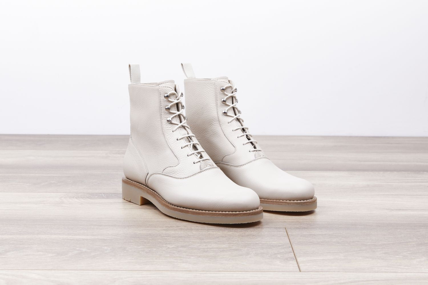 23qty NEW / Bottines ASTER BOXING HEVEA M - Creme