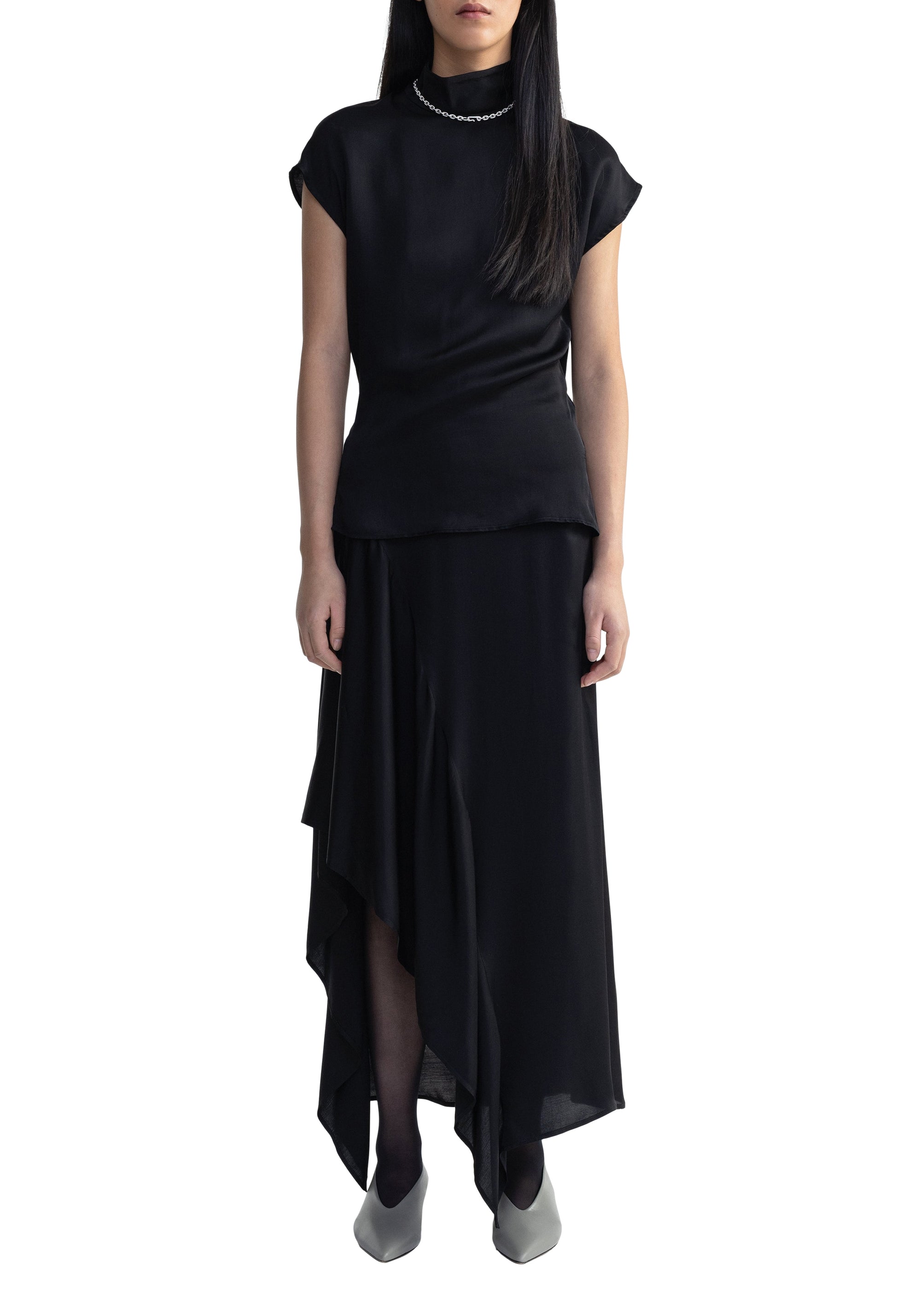 Jupe longue Aster - Black