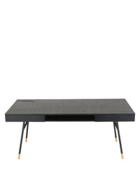 Bureau design Solomon - Noir