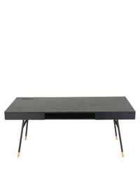 Bureau design Solomon - Noir