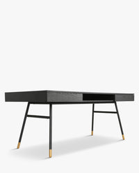 Bureau design Solomon - Noir