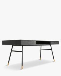 Bureau design Solomon - Noir