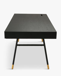 Bureau design Solomon - Noir