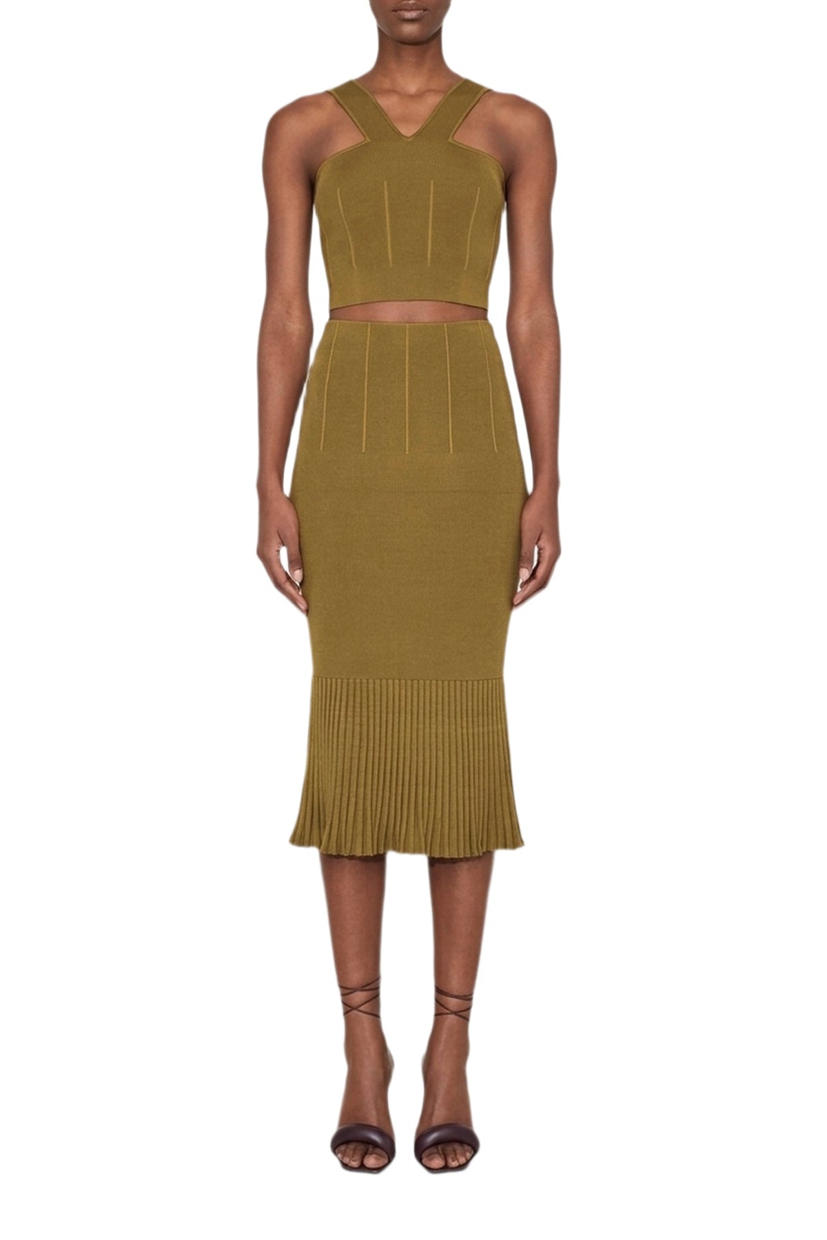 Atalanta Skirt - Olive