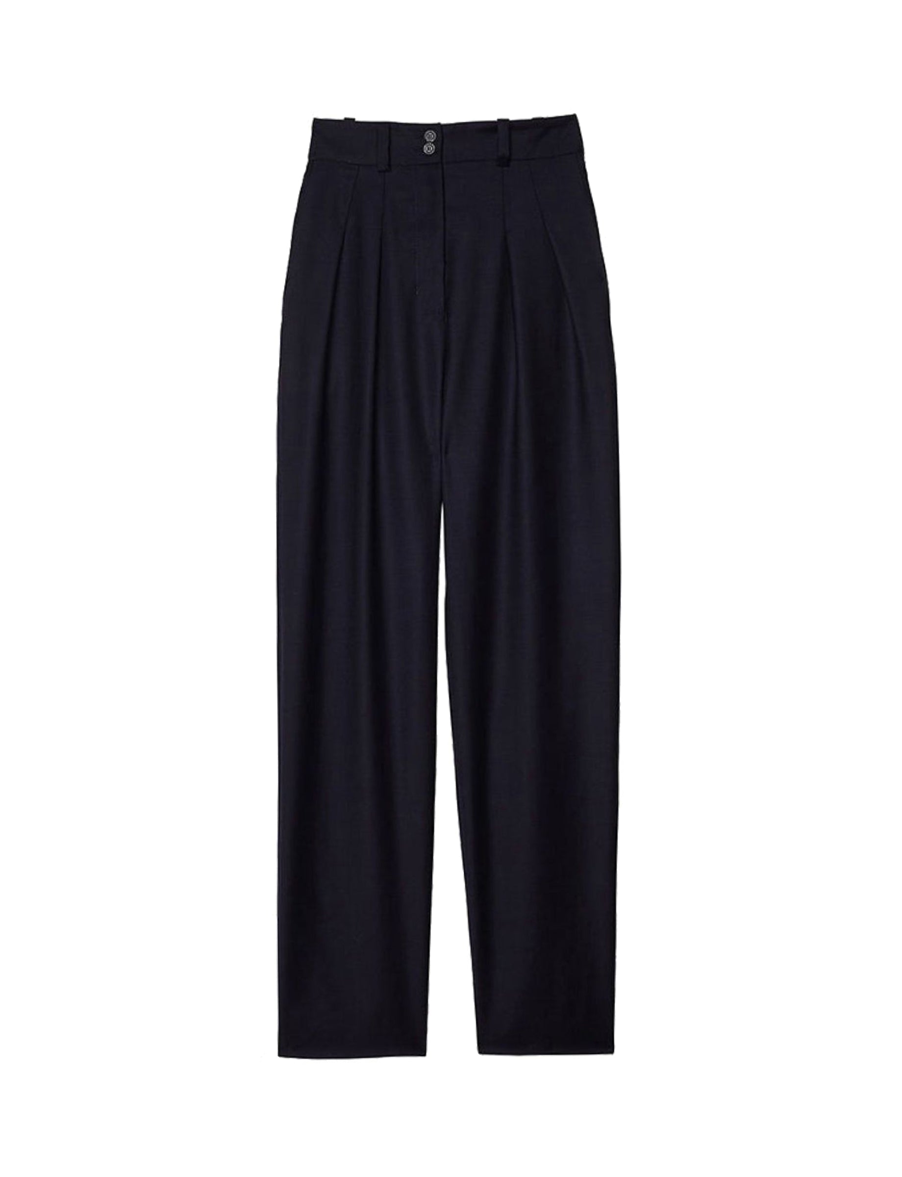1qty RELIQUAT 75€ 0%  / Pantalon taille mi-haute Atalia - Dark Blue