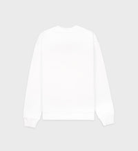 Sweatshirt à impression - White