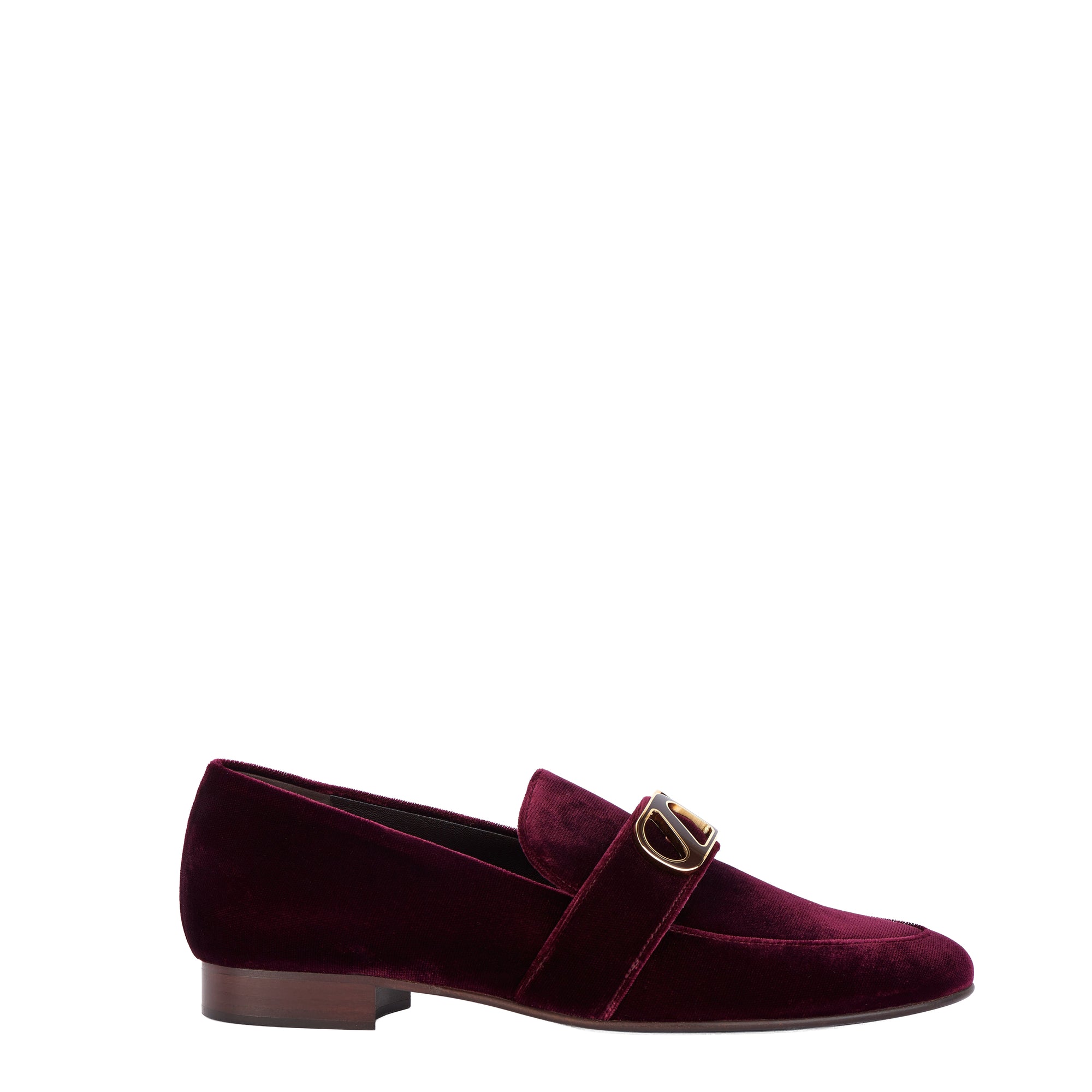 3qty DÉJÀ VU 220€ / Mocassins Blair en velours - Burgundy