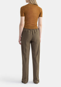 Pantalon Aura à taille élastique - Forest
