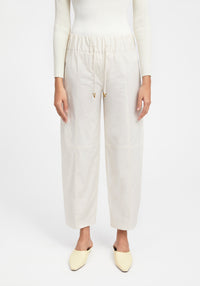 Pantalon large Aurella - Off White