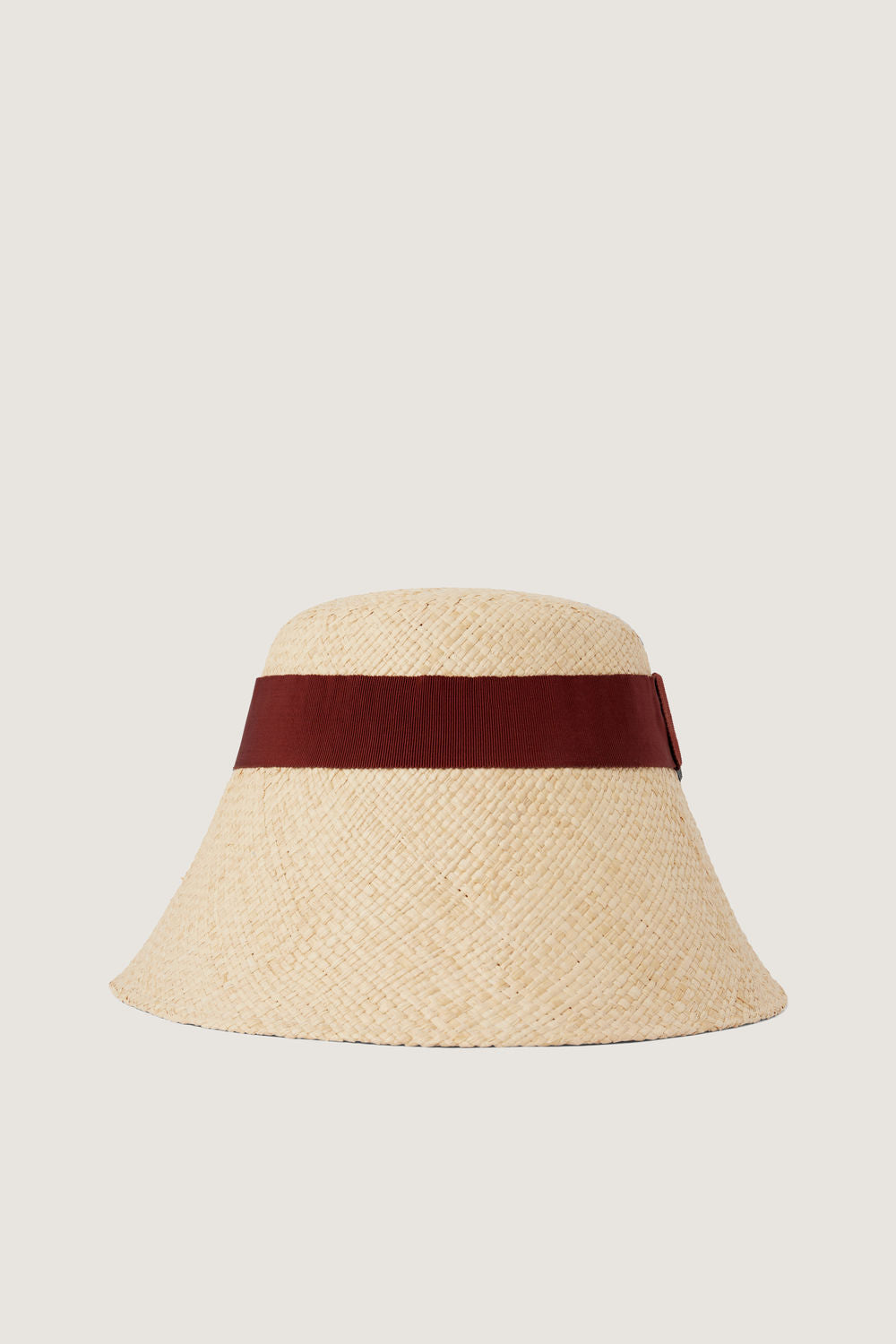 NATUREL/NOISETTE _ Chapeau Figolu en raphia - Naturel & noisette