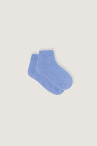 BLEU CIEL _ Chaussettes Yoko en mohair - Bleu ciel