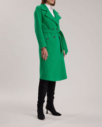 Trench-Coat Author en laine - Mint