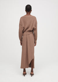 Jupe midi Avalon - Hazelnut