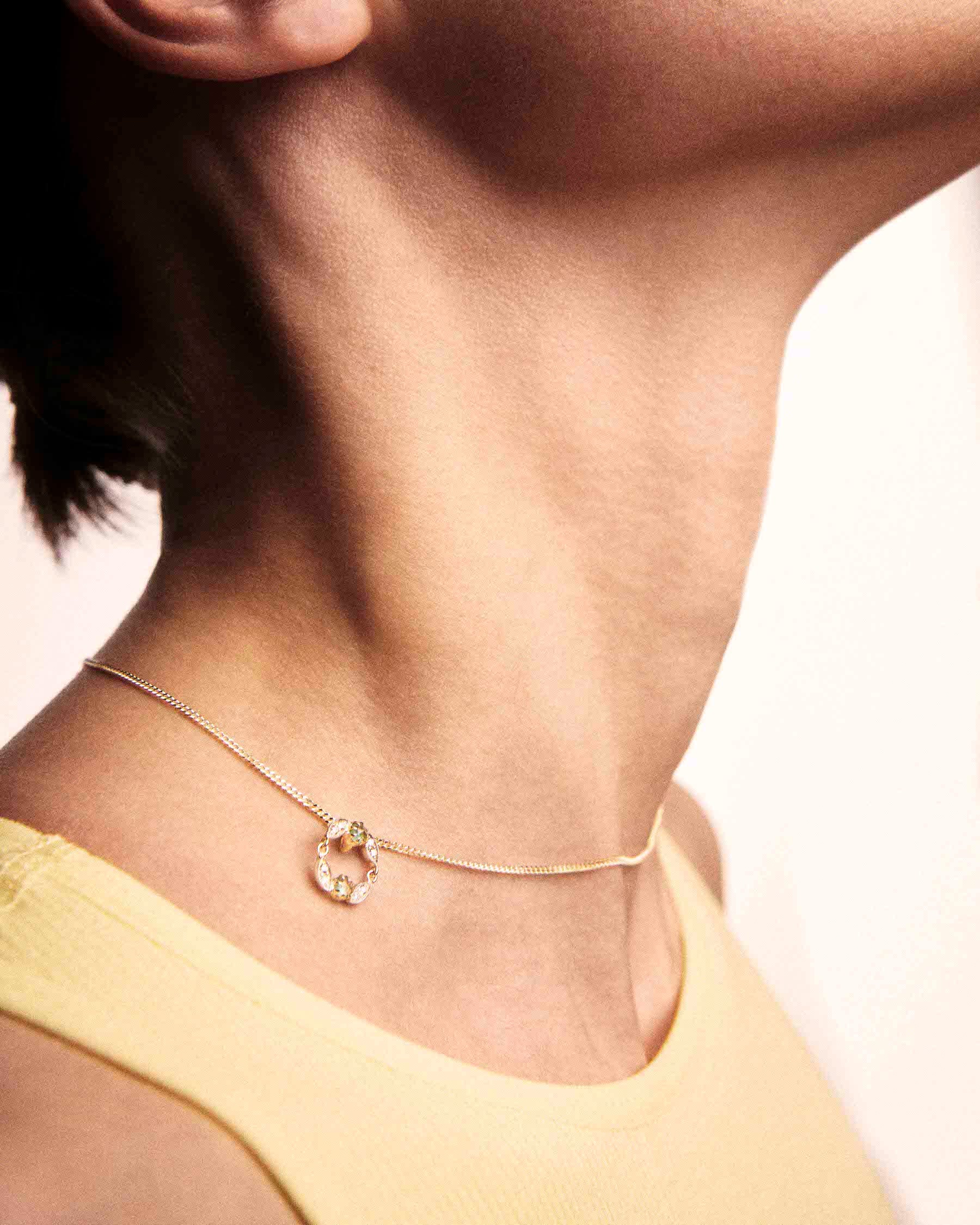 ZDELETE REF A 0 Collier AVA Collier EMERAUDE