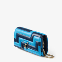 ZNO STOCK 0 / Reco 110 NAVY/SKY/LIGHT GOLD Mini Bag AVENUE WALLET/CHAIN