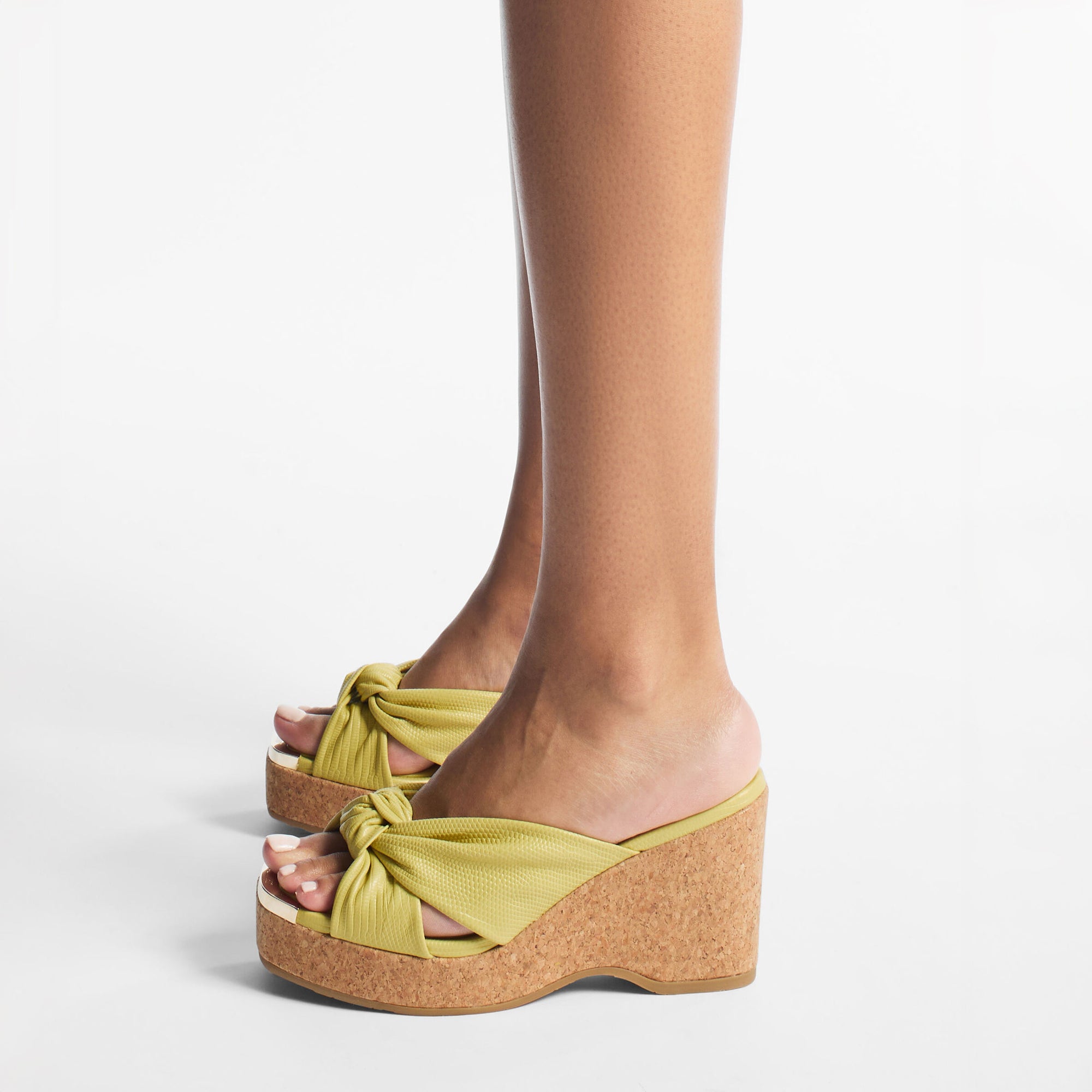 ZNO STOCK 0 / Reco 150 SUNBLEACHED YELLOW Casual Wedge AVENUE WEDGE 110