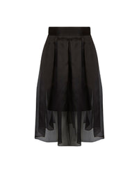 Avi silk skirt - Black