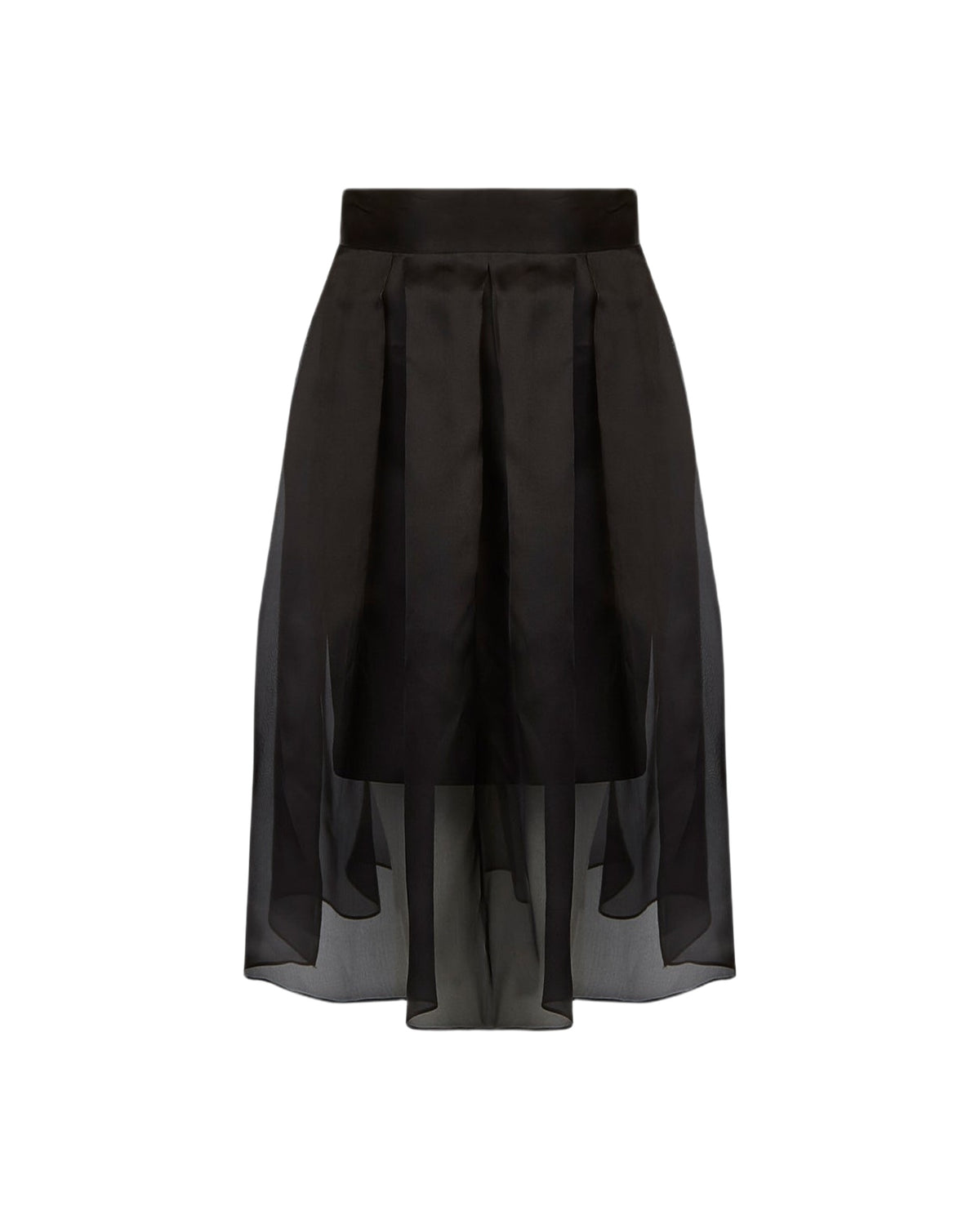 Avi silk skirt - Black