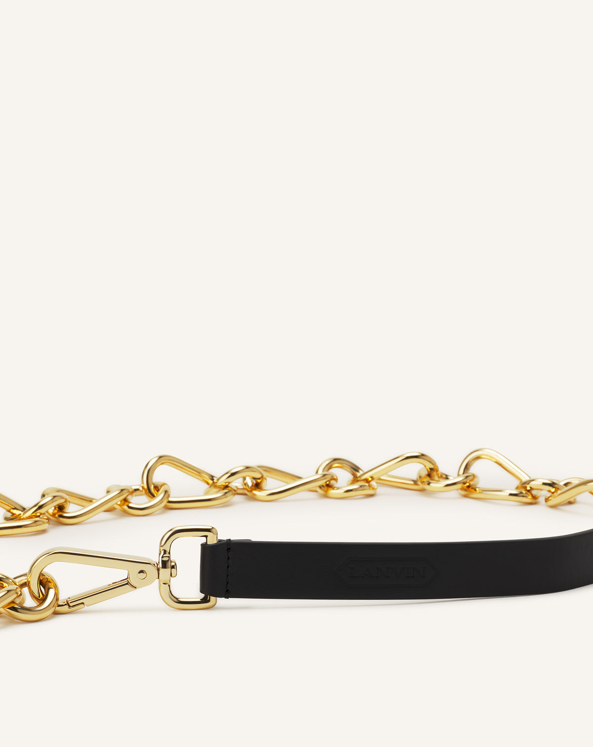 Ceinture chaîne catch by lanvin - Or & noir