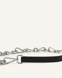 Ceinture chaîne catch by lanvin - Argent & noir