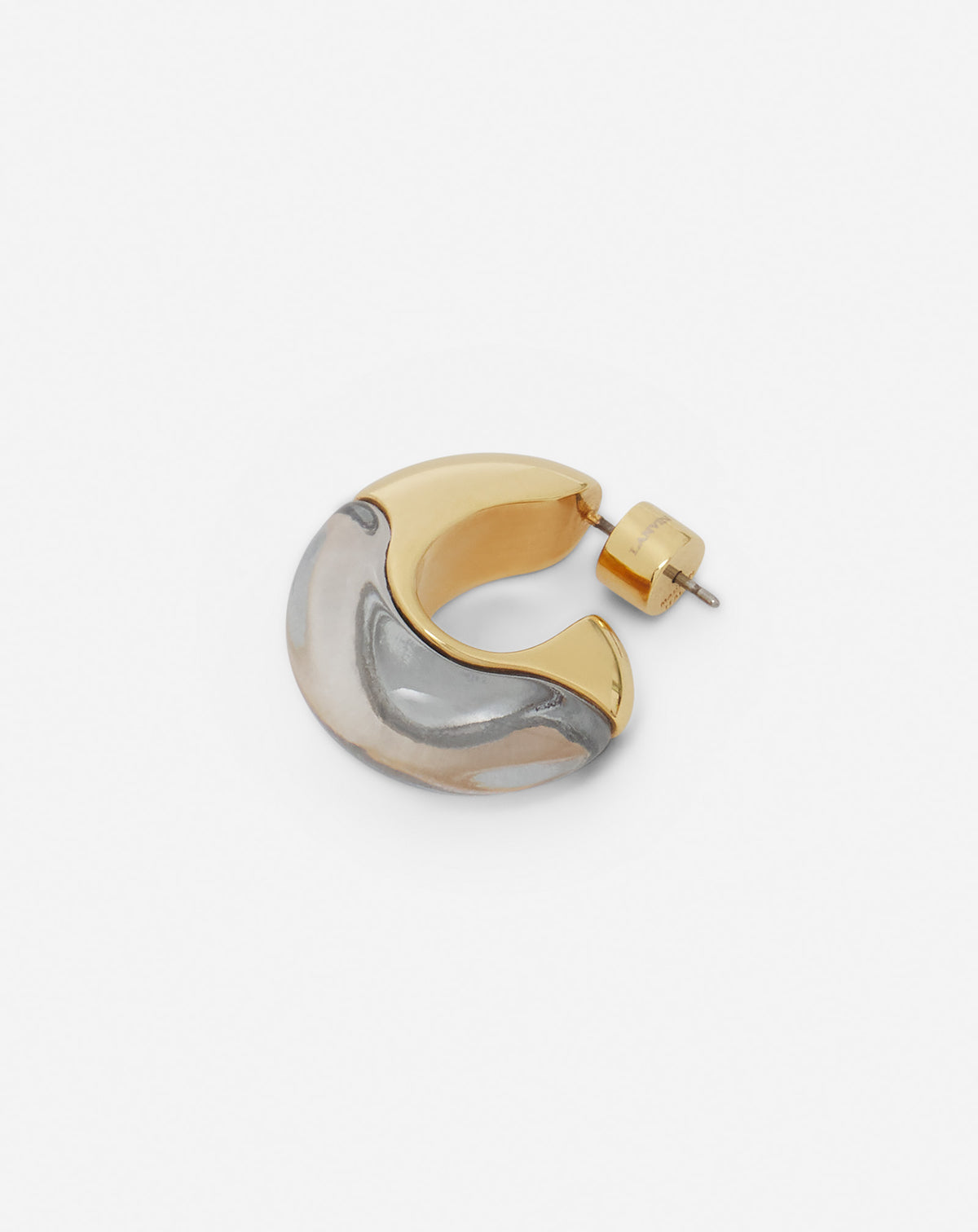 Boucles d'oreilles mini strass fargo - Or & transparent