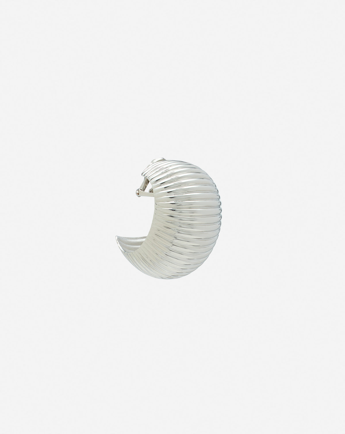 Boucles d'oreille arpege xl clip - Argent