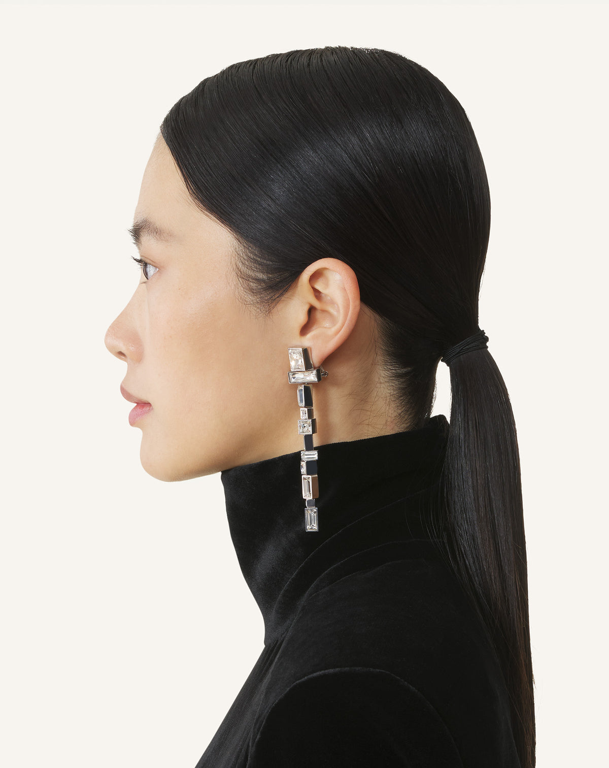 Boucles longues rythmique - Argent