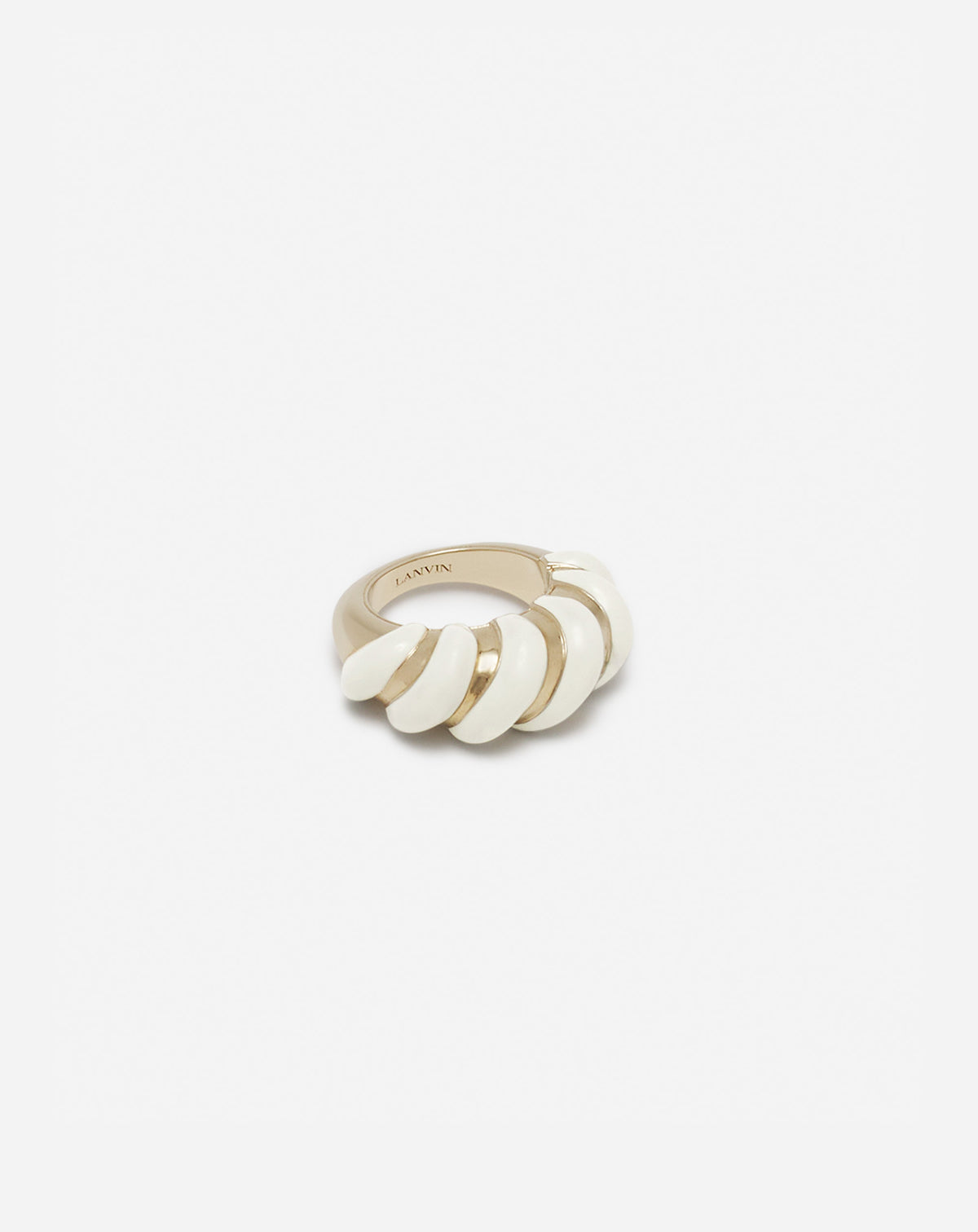 Bague melodie candy - Blanc casse
