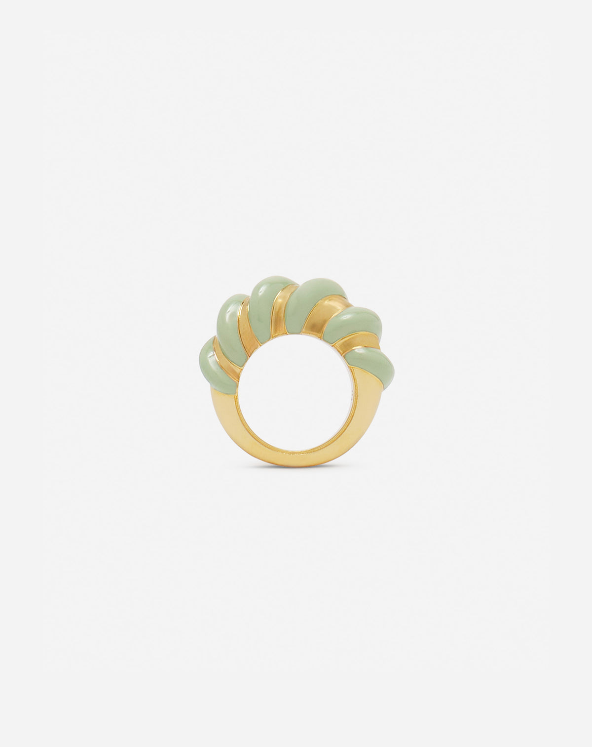 Bague melodie candy - Vert de gris