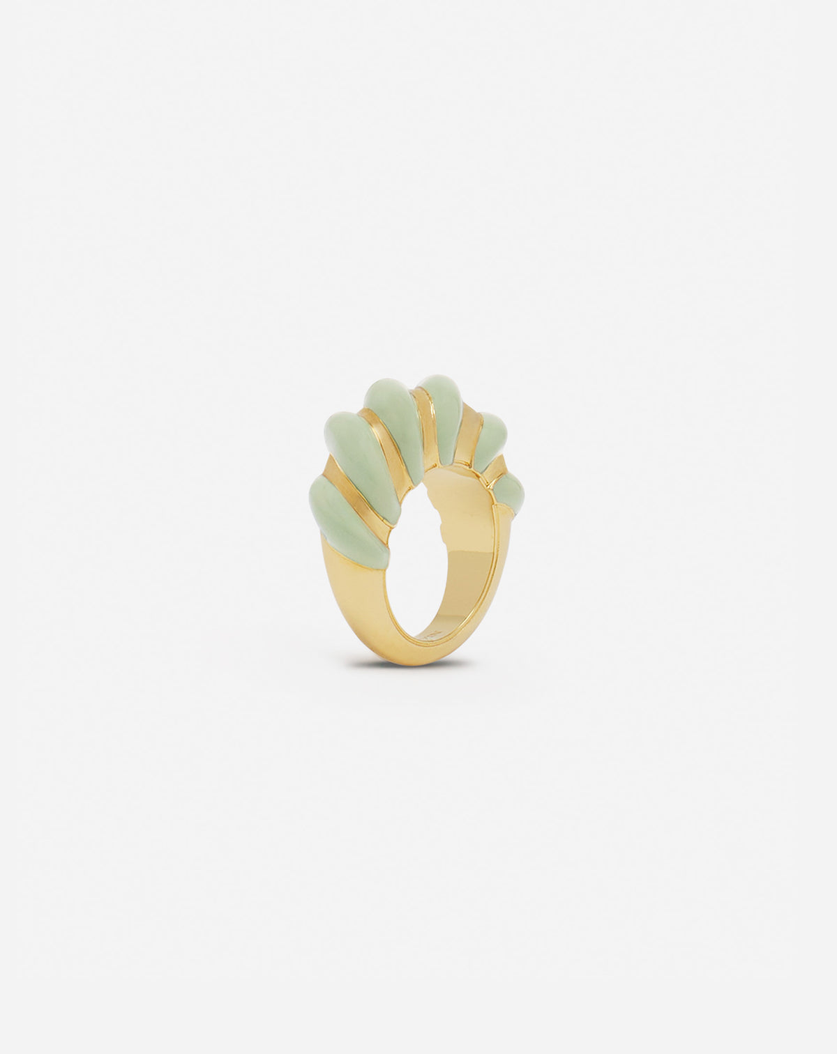 Bague melodie candy - Vert de gris