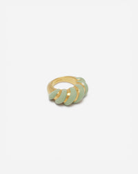 Bague melodie candy - Vert de gris
